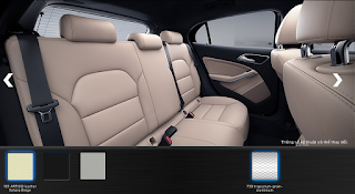 Nội thất Mercedes GLA 200 2018 Nội thất Mercedes GLA 200 2018 màu Vàng Sahara 105