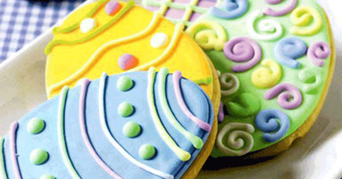 Easter Egg Biscuits (Cookies) Recipe