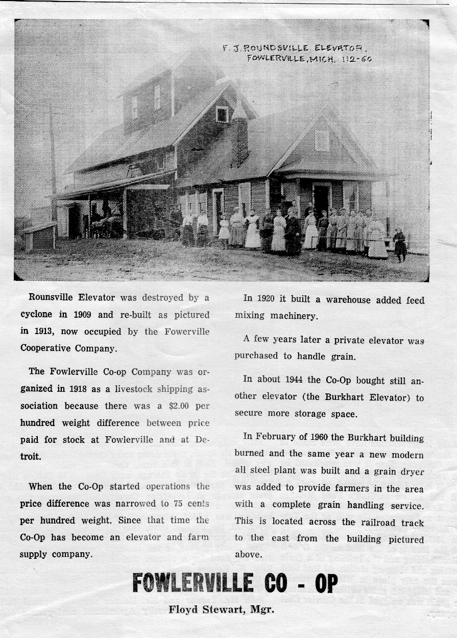 The Fowlerville Observer 1961 Fowlerville CoOp