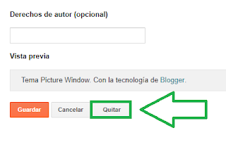 Cómo quitar Con la tecnología de Blogger - Charkleons.com Cómo quitar Con la tecnología de Blogger - Charkleons.com