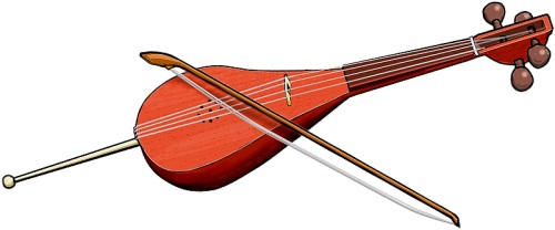 アゼルバイジャンの弓奏楽器... Bowed string instruments(Azerbaidjan)