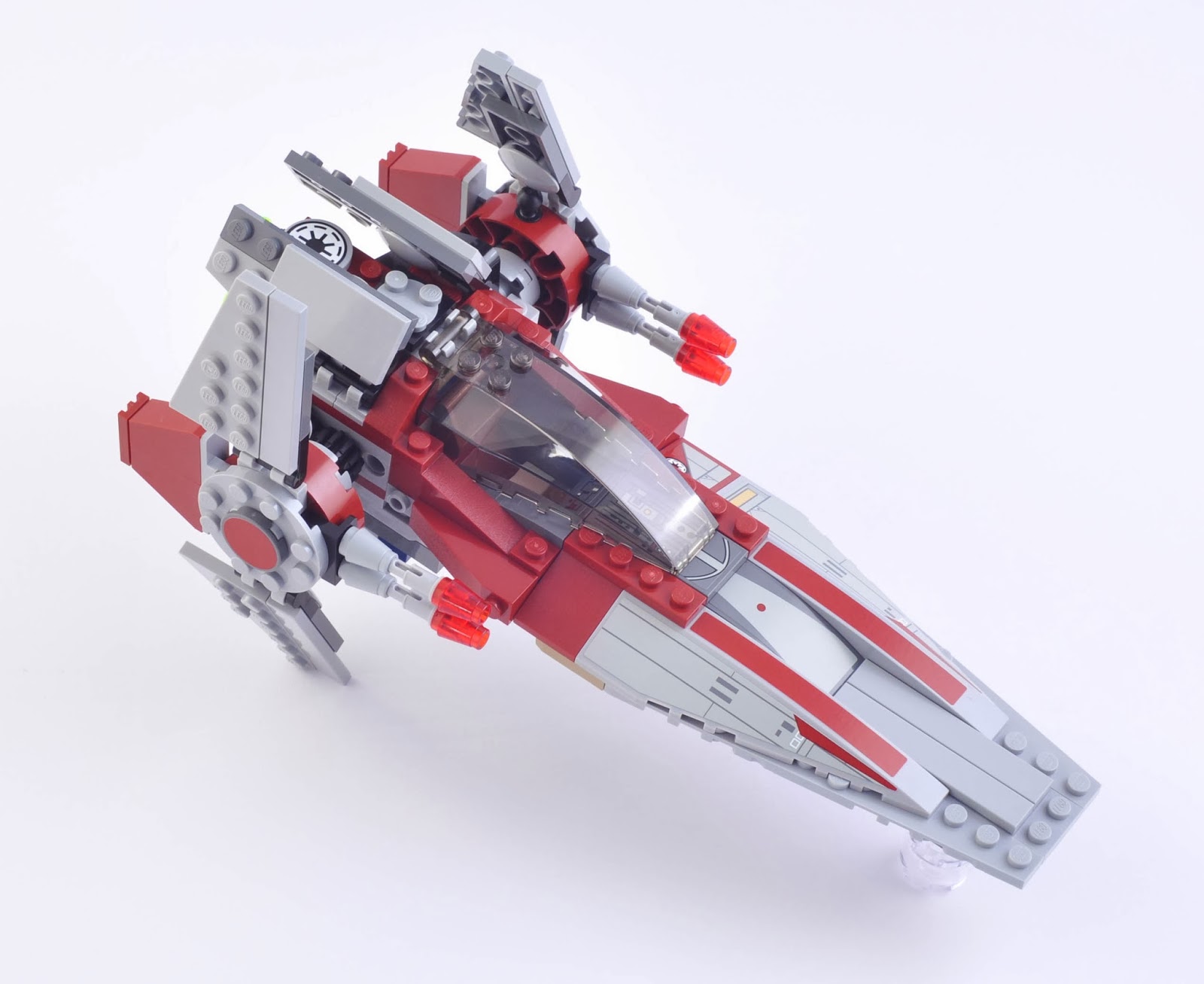 Oz Brick Nation LEGO Star Wars 75039 VWing Starfighter Review