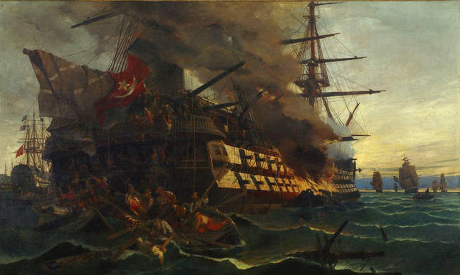 Σαν σήμερα το 1821 ο ήρωας Δημήτρης Παπανικολής πυρπολεί την τουρκική ναυαρχίδα στη Μυτιλήνη Σαν σήμερα το 1821 ο ήρωας Δημήτρης Παπανικολής πυρπολεί την τουρκική ναυαρχίδα στη Μυτιλήνη