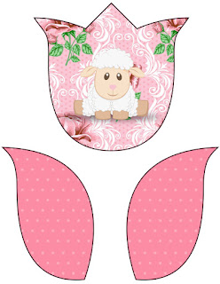 Ovejita en Shabby Chic de Rosas Rosadas: Invitaciones para Imprimir Gratis. Ovejita en Shabby Chic de Rosas Rosadas: Invitaciones para Imprimir Gratis.