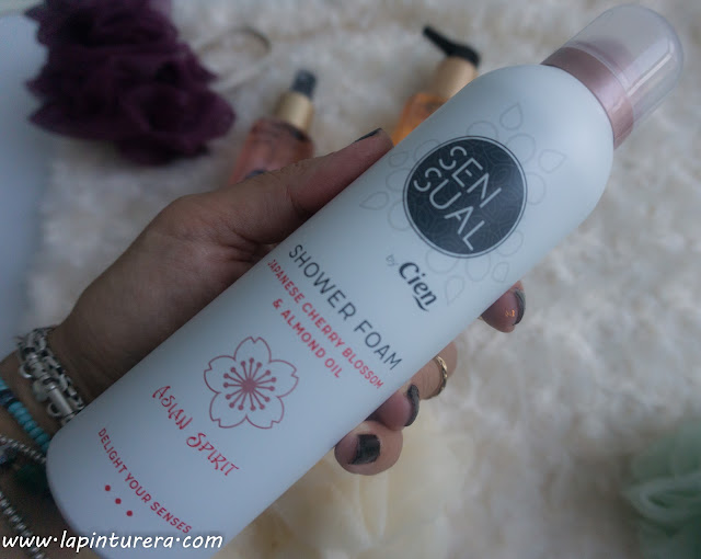 La línea "Sensual" de Cien: LIDL 03 espuma de ducha