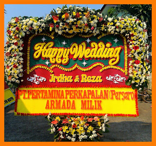 Bunga happy wedding