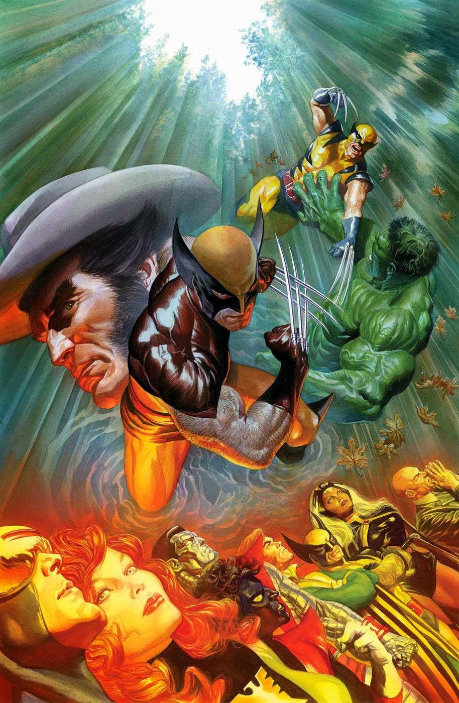 Bronze Age Babies: Alex Ross Paints Wolverine, Spider-Man and Miracleman  for Marvel's 75th