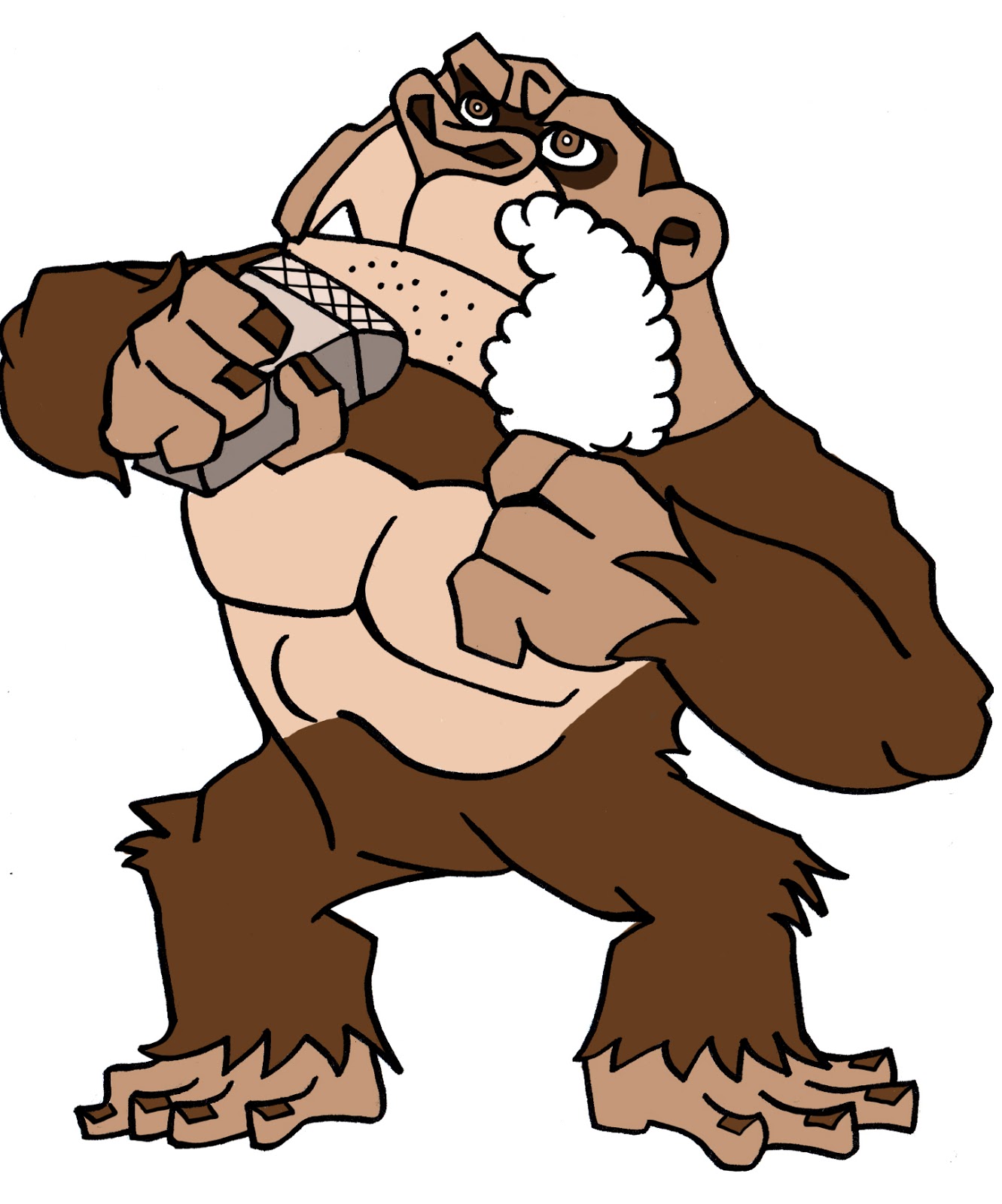 cartoon Gorilla