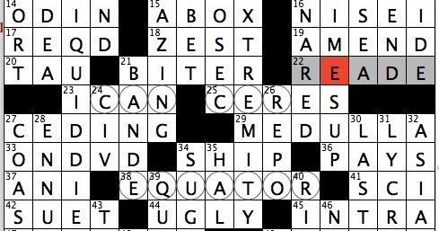 Rex Parker Does the NYT Crossword Puzzle: Chess playing movie villain