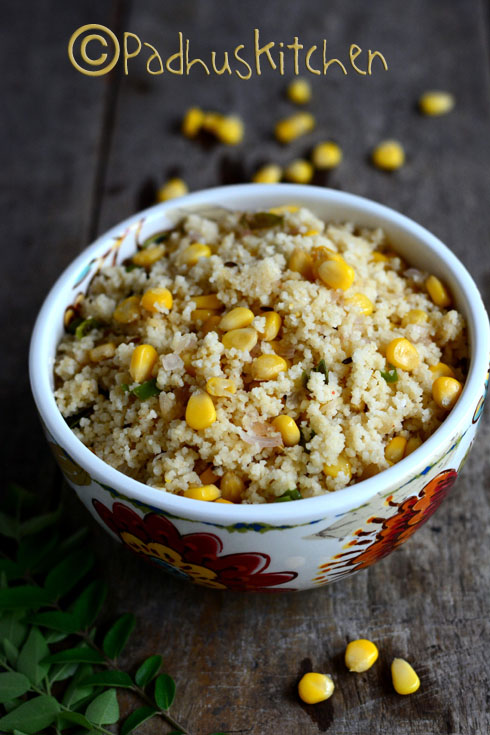 Couscous with Sweet Corn Couscous with Sweet Corn
