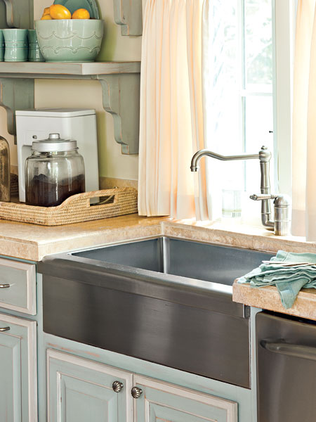 the perfect grey: Kitchen Update: The Sink