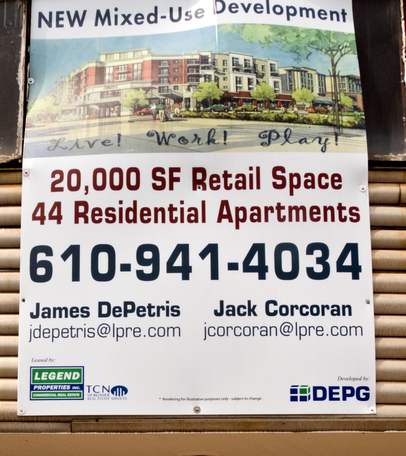 Coatesville Dems Construction has begun on the DePetris mixed use residential and commercial