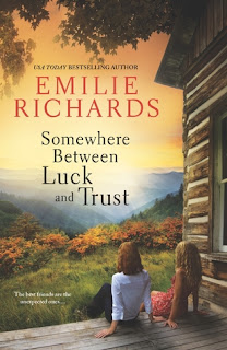Book cover of Somewhere Between Luck and Trust