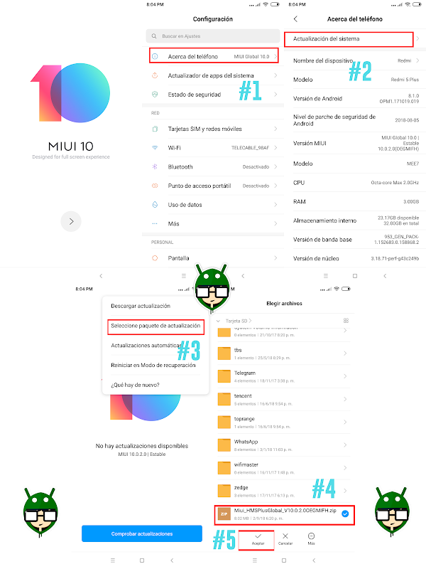 Actualiza MIUI 10 Estable Para Xiaomi Redmi 5 Plus Version Global / China Actualiza MIUI 10 Estable Para Xiaomi Redmi 5 Plus Version Global / China