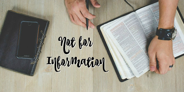 Let's not misunderstand the purpose of God's Word. This 1-minute devotion explains. #BibleLoveNotes #Bible