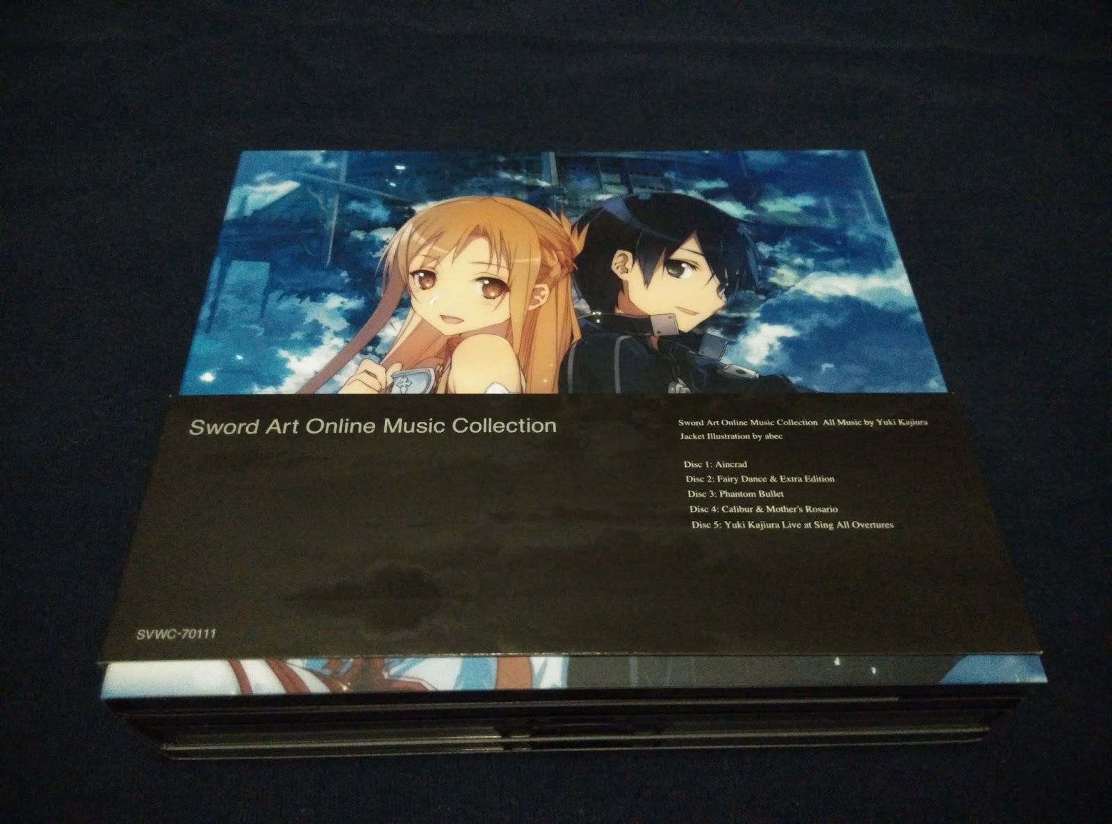 CDJapan : Sword Art Online Progressive: Aria of a Starless Night (Movie)  Original Soundtrack Animation Soundtrack (Music by Yuki Kajiura) CD Album
