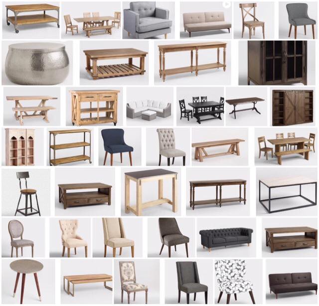 whimsy girl Huge Furniture SALE {Sponsored by World Market}
