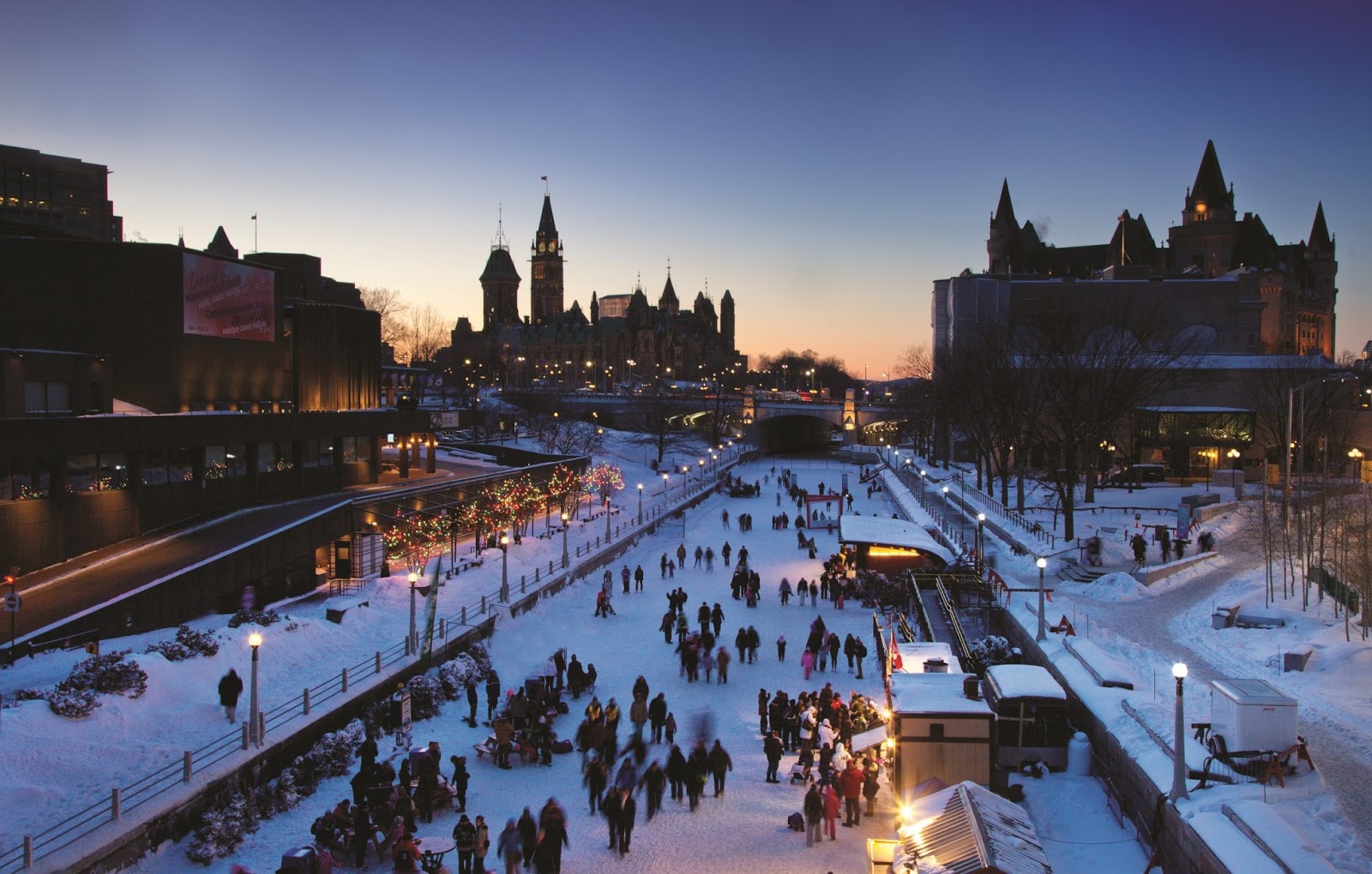 Canada 2.0 Il Rideau Canal Skateway apre i battenti per il 47° anno di