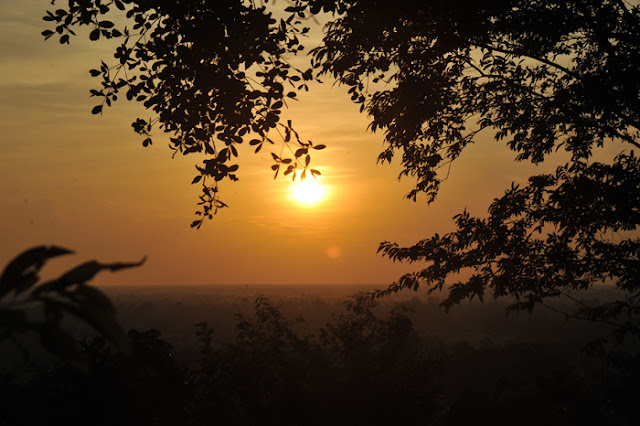 Cambodia, Kambodža, Angkor, sunset, sončni zahod