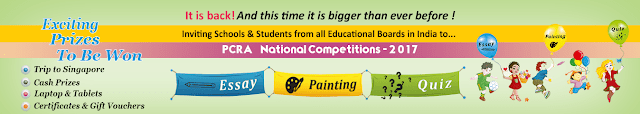 PCRA Painting, Essay Writing, Quiz Competitions for School Children 2017 Guidelines PCRA Painting, Essay Writing, Quiz Competitions for School Children 2017 Guidelines