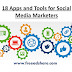 18 Apps and Tools for Social Media Marketers