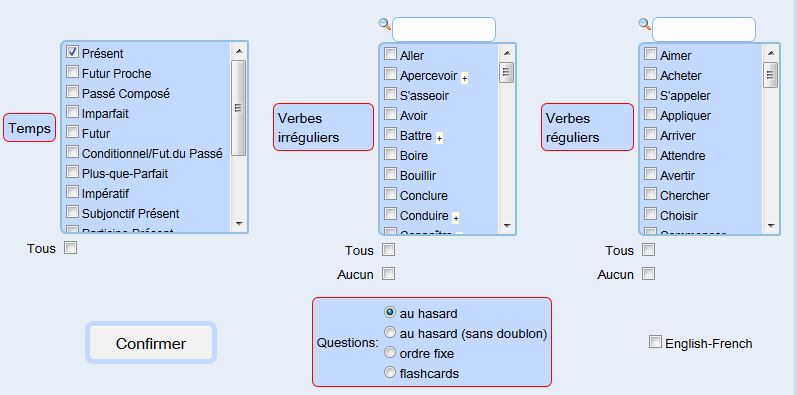 Révise la conjugaison