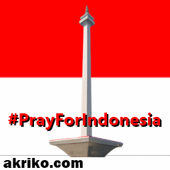 DP BBM Pray For Indonesia atas tragedi atau kejadian Bom Sarinah