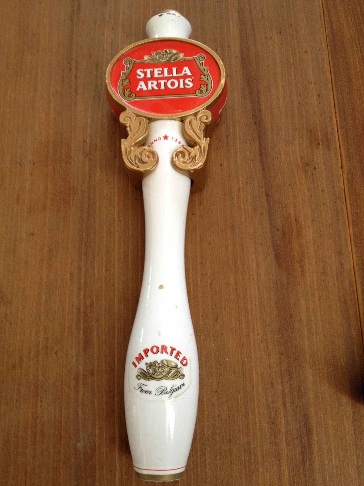 Antique Hunter Stella Artois Draft Beer Handle