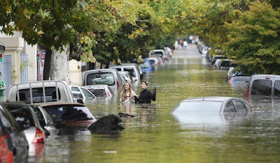 Inundaciones afectan Buenos Aires, Argentina