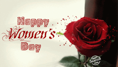 women's day animated rose gif image women's day animated rose gif