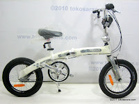 Sepeda Lipat UNITED NORM 3 Speed Shimano Inter Hubl Gear 16 Inci