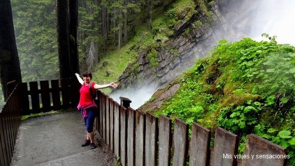 Las cascadas de Krimml, Parque Nacional Hohe Tauern, Austria