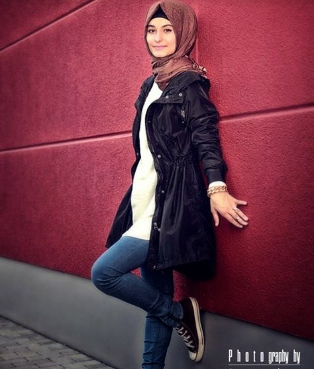 sporty hijab style