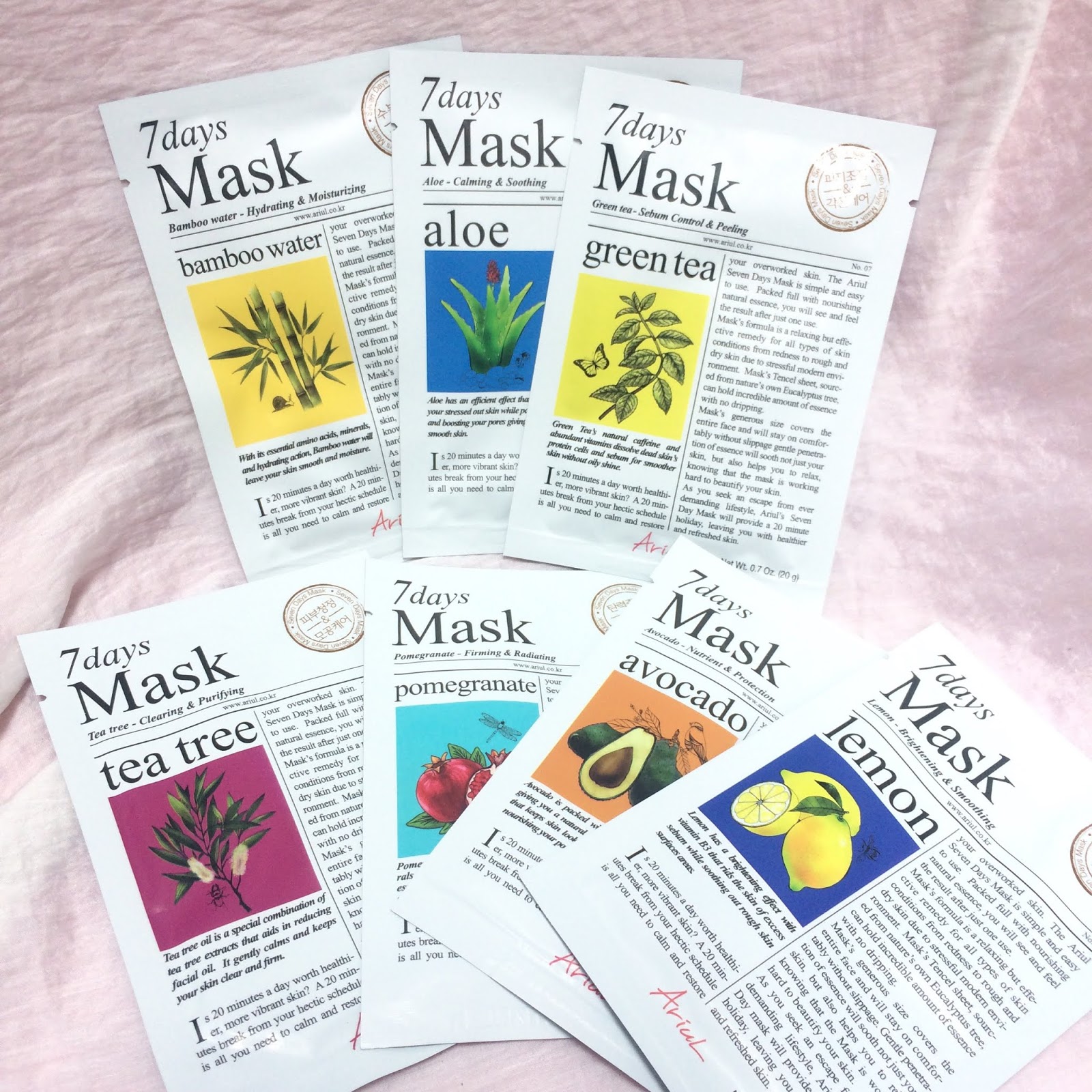 Kết quả hình ảnh cho mask 7 day ariul"