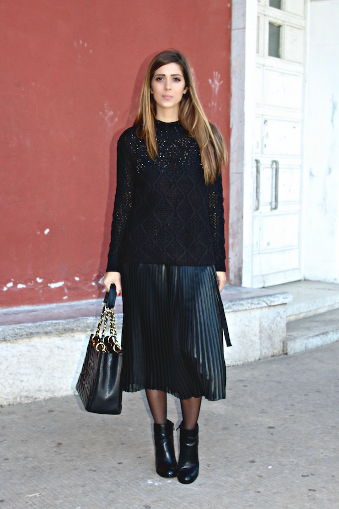 Gonna Lunga Pieghettata Per Donna | Vita Elastica, Chiffon | Maxi Gonna Retro Elegante - Foto 9