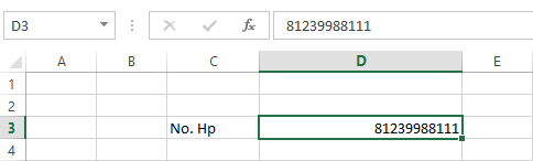 Cara Menulis Angka 0 di Depan Pada Microsoft Office Excel 2 Cara Menulis Angka 0 di Depan Pada Microsoft Office Excel 2
