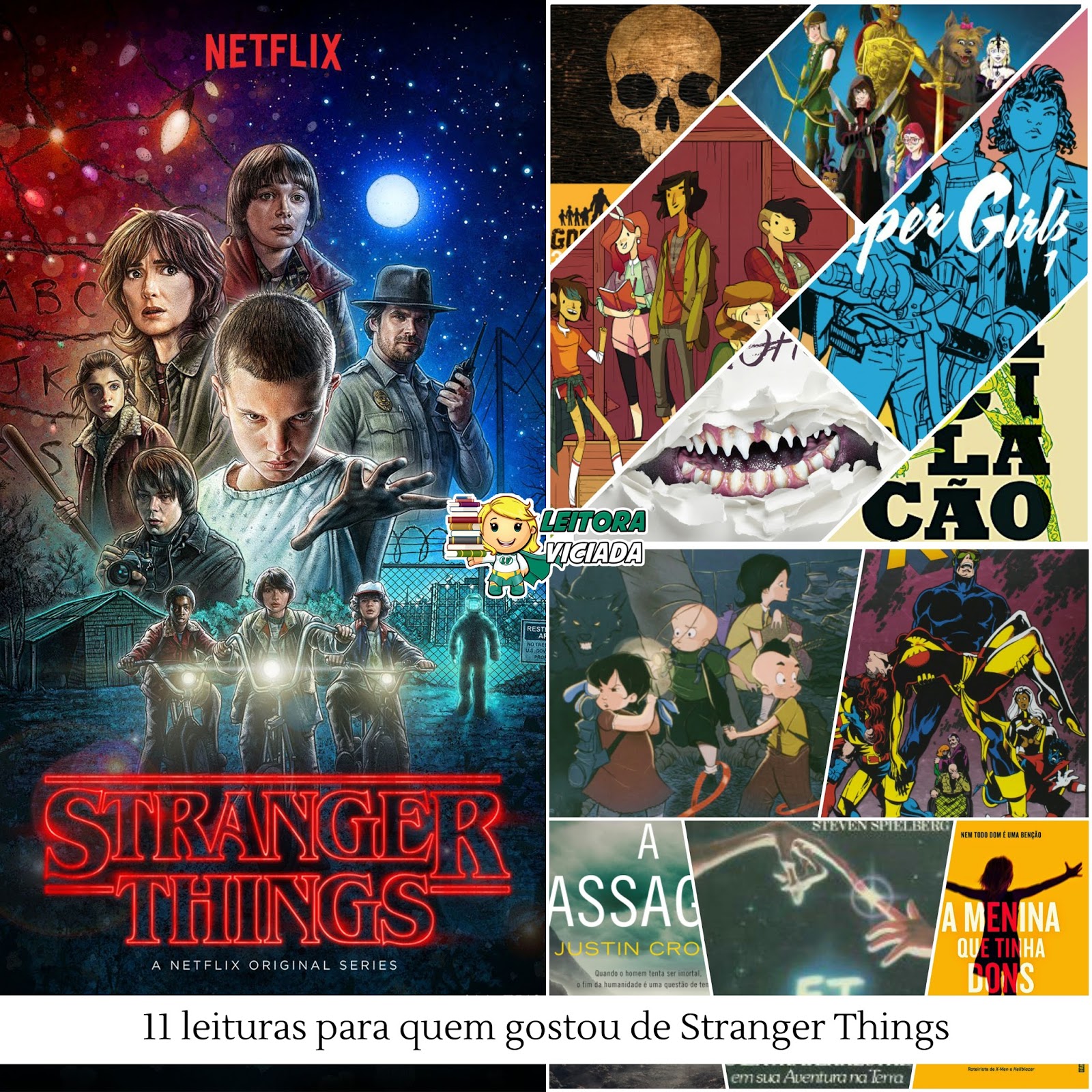 Dicas de leitura: 11 livros e HQs para quem gostou de Stranger Things -  Leitora Viciada