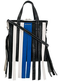 Túi xách nữ Balenciaga Women"s 517167DE9BN6460 Blue/Black Leather Handbag