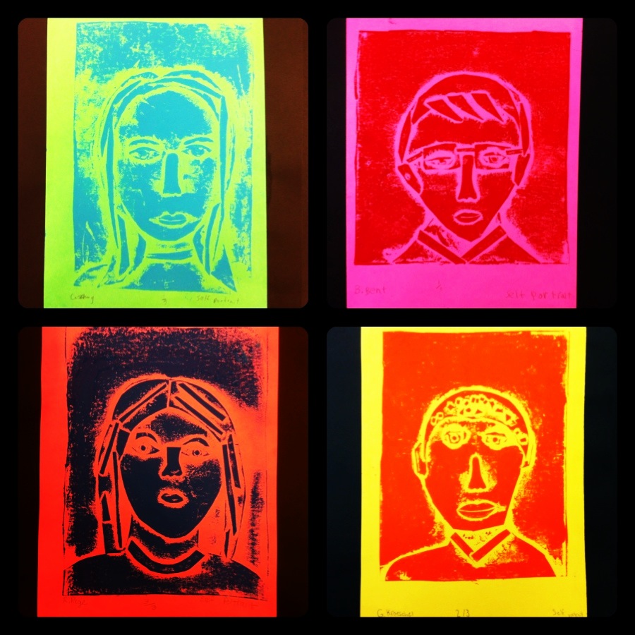 Tiny Hands Art: Collagraph Prints