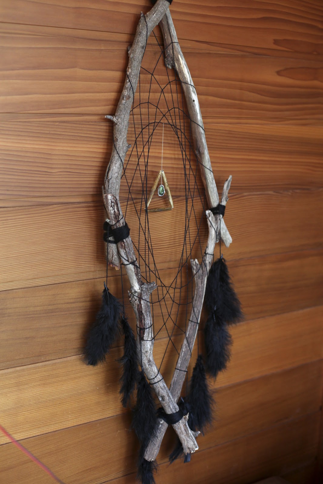 Handmade Dream Catchers by Renee Carey Transvaal Jade Dream Catcher /SOLD