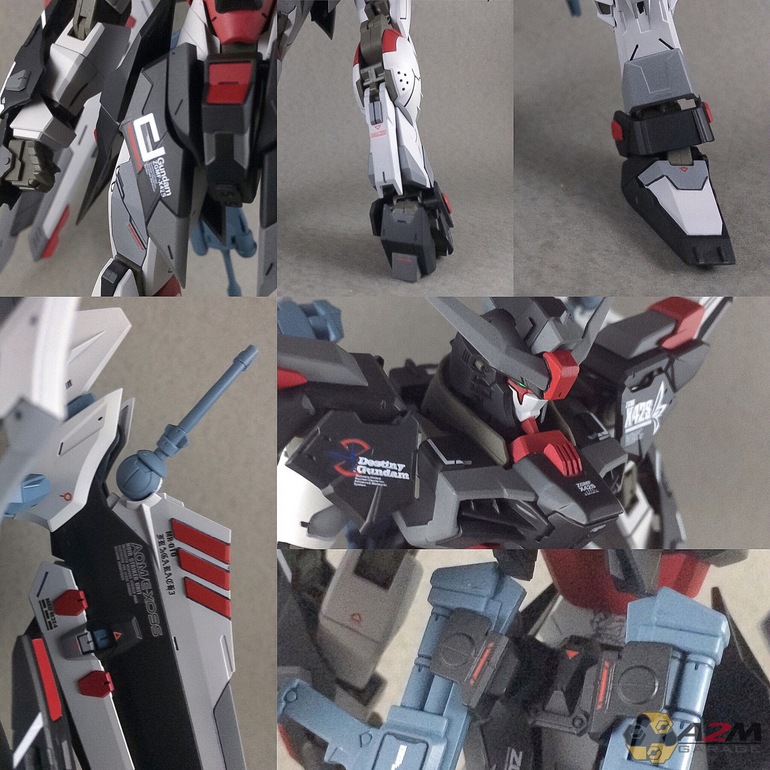 Custom Build: MG 1/100 Destiny Noir Gundam