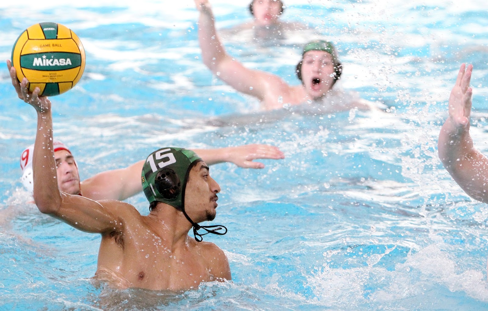 Mark Kodiak Ukena IHSA Boys Varsity Water Polo Mundelein vs Stevenson