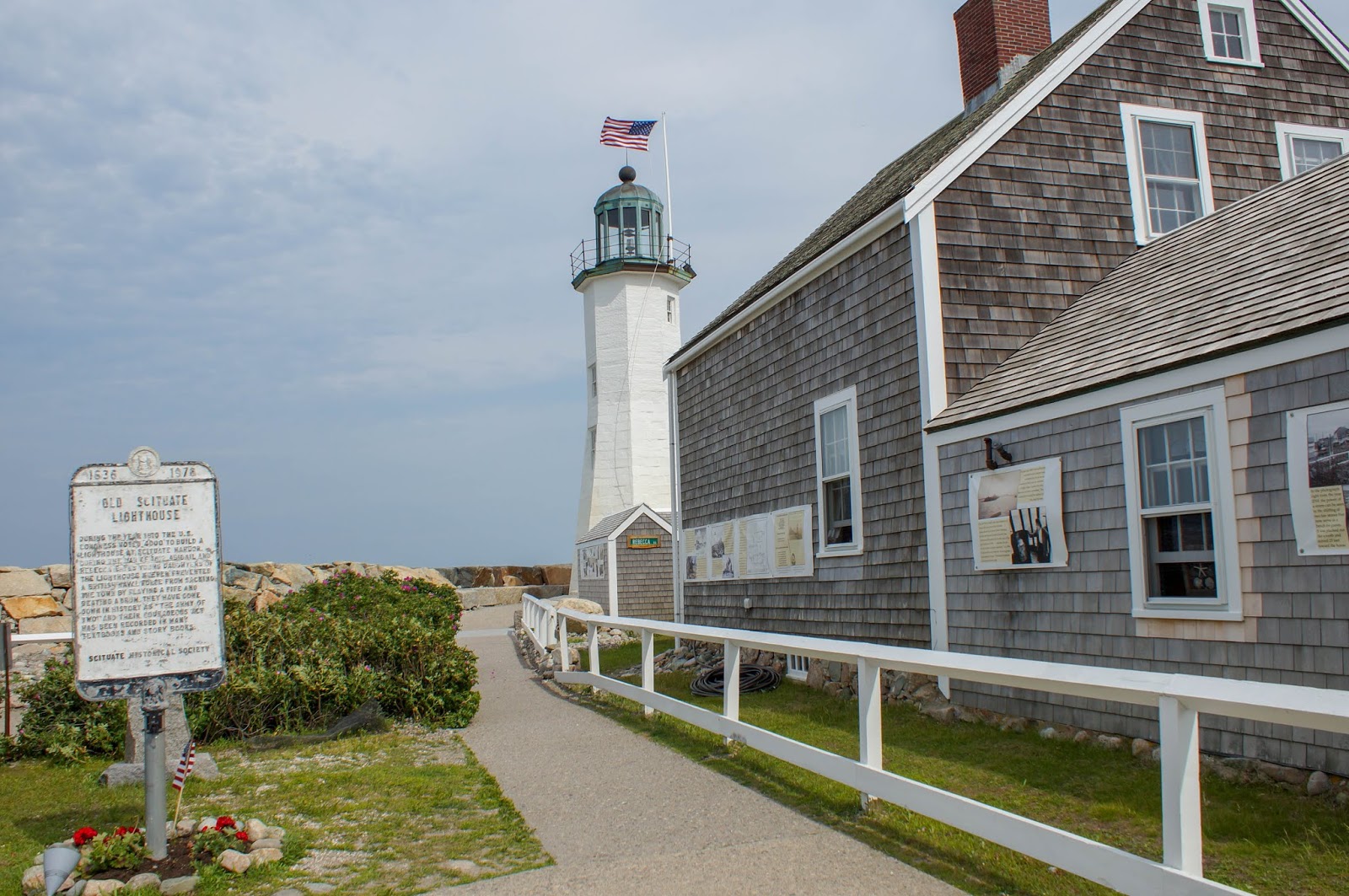 Photographing Historic Scituate Lighthouse