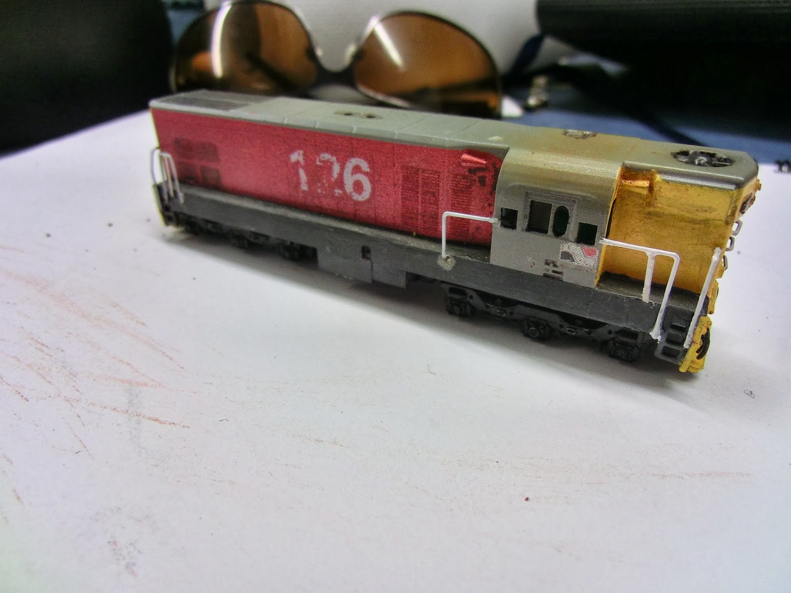 New Zealand Railway Models (Kiwi Trains): NZ120 DC/DA/DBR Bogie Side ...