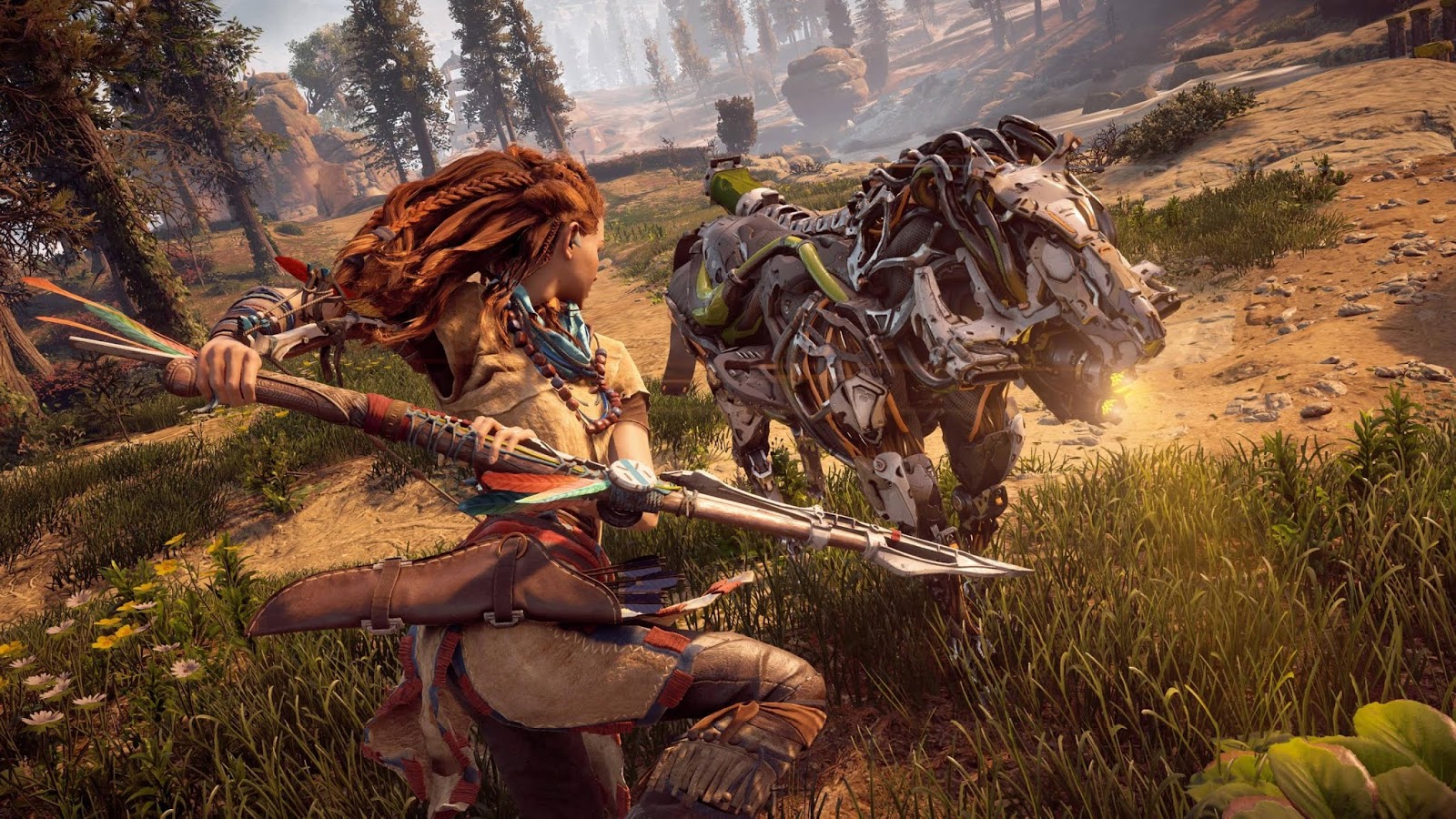 Videojuego Horizon Zero Dawn (PS4). Videojuego Horizon Zero Dawn (PS4).