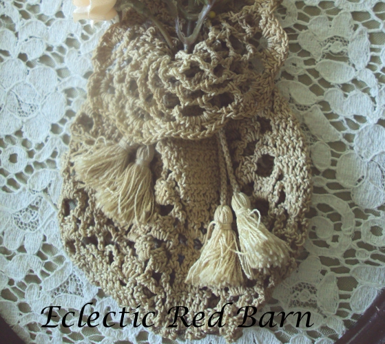 Vintage Crocheted Purse
