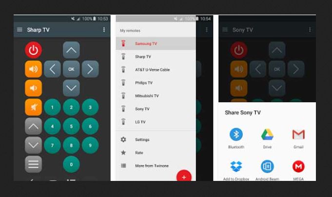 Aplikasi remote tv untuk android -twinone tv remote Aplikasi remote tv untuk android -twinone tv remote