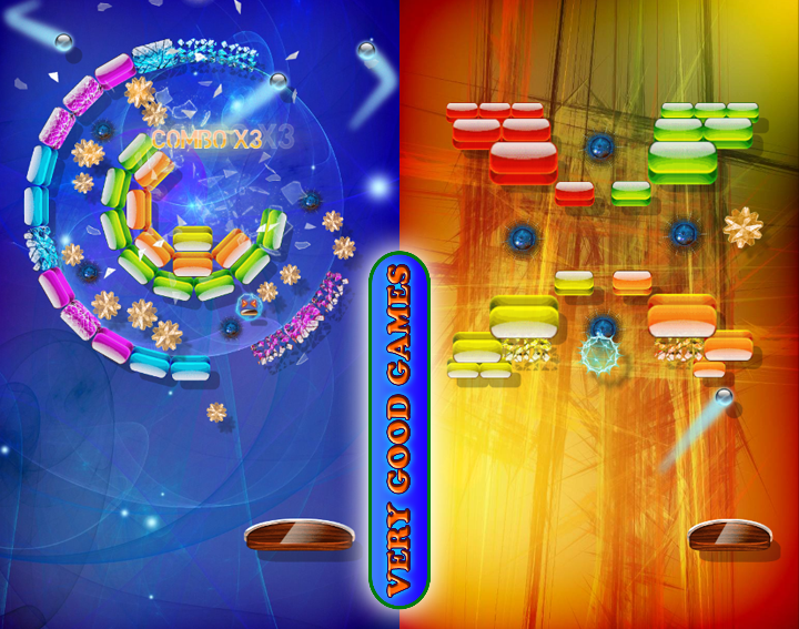 Play online arkanoid Shards - free arcade game on the gaming blog Very Good Games