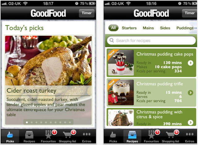 Good Food Festive Recipes screenshot