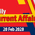 Kerala PSC Daily Malayalam Current Affairs 20 Feb 2020